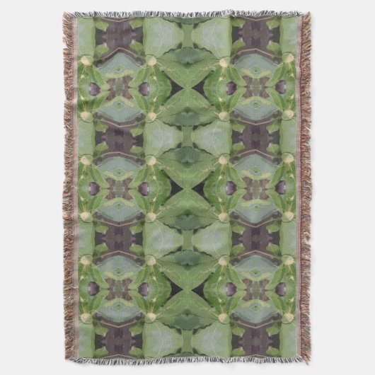 Almond Tree Pattern Decke (Vorderseite Vertikal)