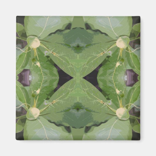 Almond Tree Pattern Magnet (Vorne)