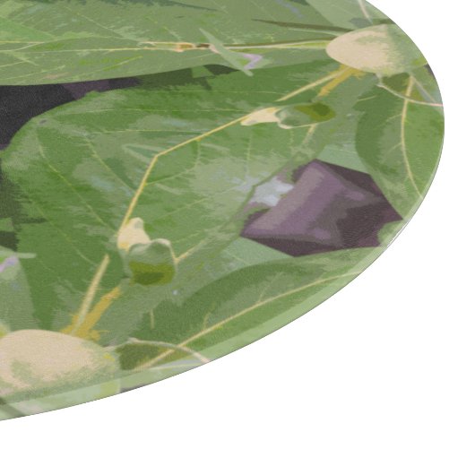 Almond Tree Pattern Schneidebrett (Ecke)