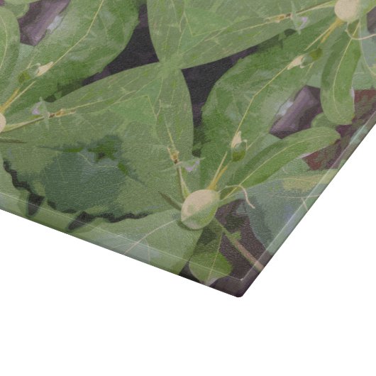 Almond Tree Pattern Schneidebrett (Ecke)