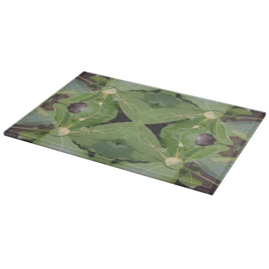 Almond Tree Pattern Schneidebrett (Ecke)