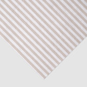 Almond & White Stripes Seidenpapier (Detail)