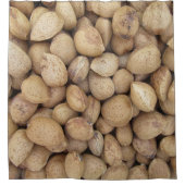 Almonds Herbstmuster Duschvorhang (Vorderseite)