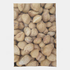 Almonds Herbstmuster Geschirrtuch