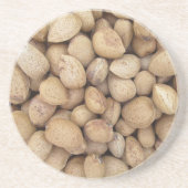 Almonds Herbstmuster Getränkeuntersetzer (Vorne)