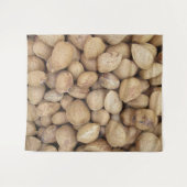 Almonds Herbstmuster Wandteppich (Vorderseite (Horizontal))