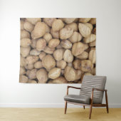 Almonds Herbstmuster Wandteppich (Beispiel (Horizontal))