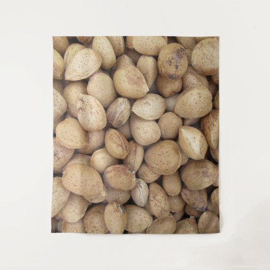 Almonds Herbstmuster Wandteppich (Vorderseite)