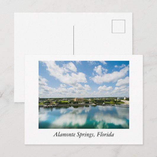 Almonte Springs, Florida Postkarte (Vorne/Hinten)