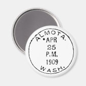 Almota Ghostmark Magnet (Vorderseite/Rückseite)