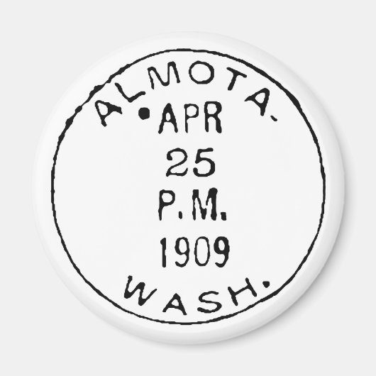 Almota Ghostmark Magnet (Vorne)