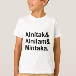 Alnitak Alnilam Mintaka | 3 Sterne des Orion - Gür T-Shirt
