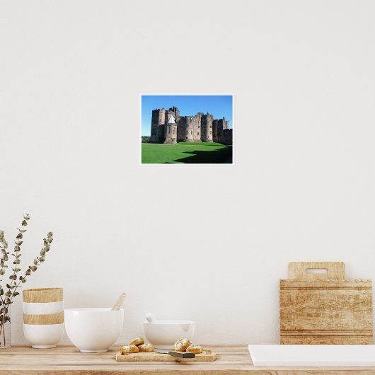 Alnwick Castle, Northumberland, England Poster (Küche)