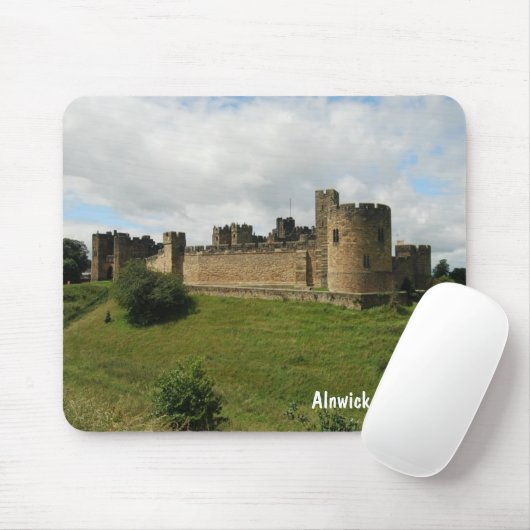Alnwick-Schloss Mousepad (Mit Mouse)