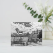 Alnwick-Schloss, Northumberland Postkarte (Stehend Vorderseite)