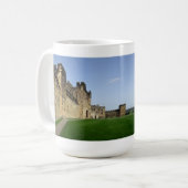 Alnwick-Schloss - Panorama Kaffeetasse (Vorderseite Links)
