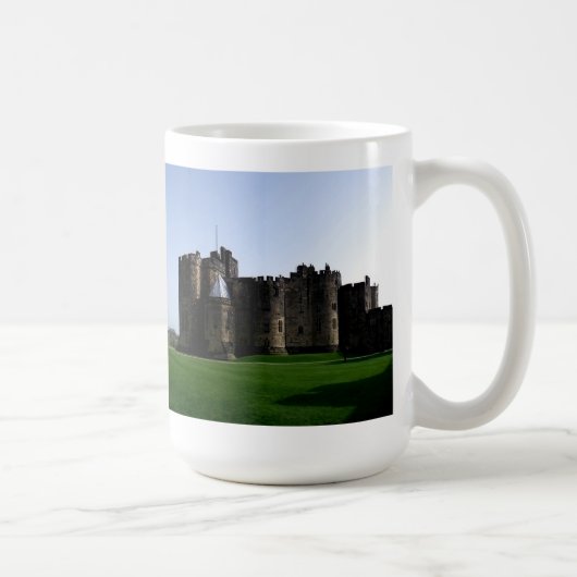 Alnwick-Schloss - Panorama Kaffeetasse (Rechts)