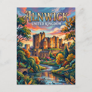 Alnwick Vereinigtes Königreich Postkarte