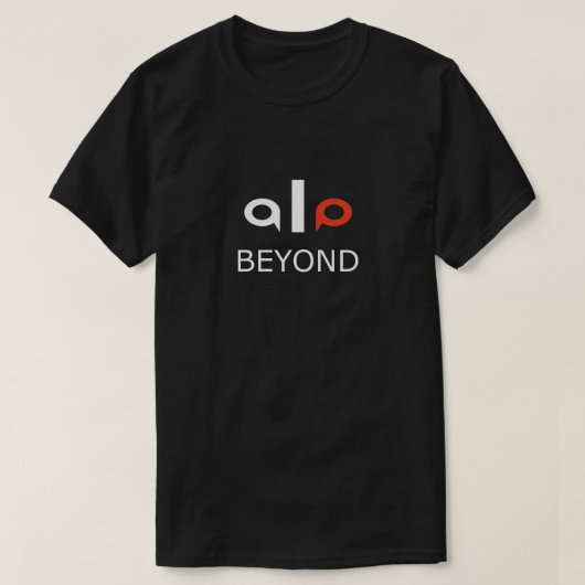 ALO Beyond – Minimalist Modern Typography T-Shirt (Design vorne)
