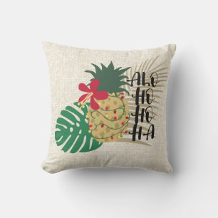 ALO-HO-HO-HA Hawaiianische Ananas Kissen