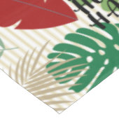 ALO-HO-HO-HA Hawaiischer Tropenurlaub Tischdecke (Schrägansicht)