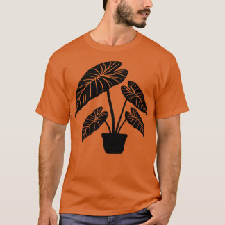 Alocasia Pflanze T-Shirt