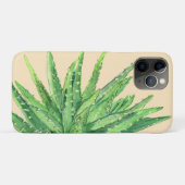 Aloe Aquarell Design auf einer Phonecase. Case-Mate iPhone Hülle (Rückseite (Horizontal))