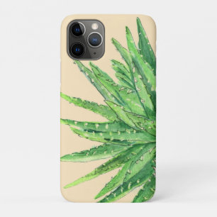 Aloe Aquarell Design auf einer Phonecase. Case-Mate iPhone Hülle