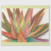 Aloe-Aquarell-Packpapier durch DLB Geschenkpapier (Flach)