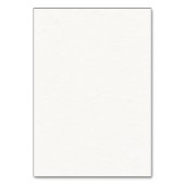 Aloe: Boho Chic Botanic Greenery Pflanze Minimal Tischnummer (Rückseite)