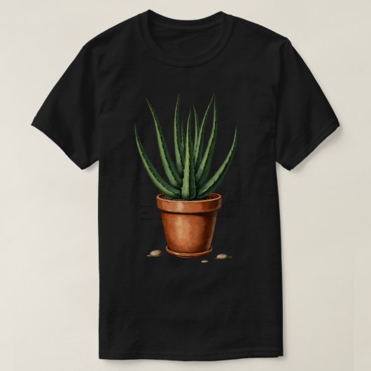 Aloe Botanical T-Shirt (Design vorne)