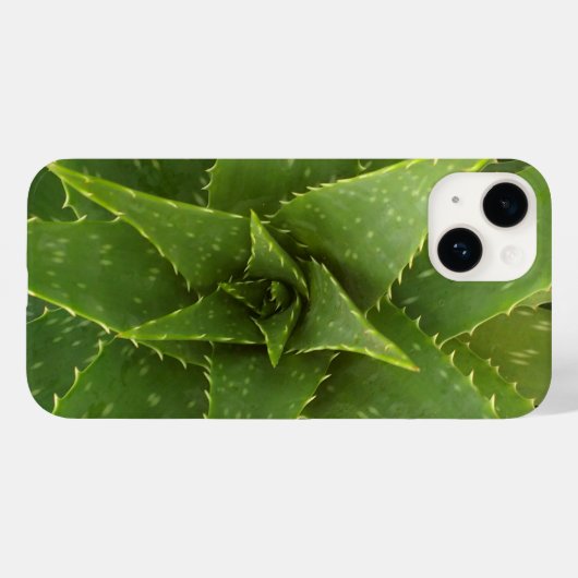 Aloe Case-Mate iPhone Hülle (Rückseite (Horizontal))