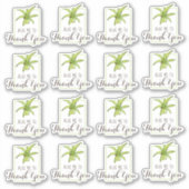 Aloe Danke Pun Aufkleber (Vorderseite)