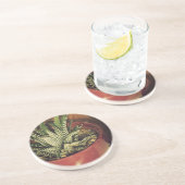 Aloe Getränkeuntersetzer (Seite)