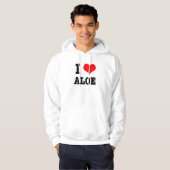 ALOE IM HERZEN (LIEBE) HOODIE (Vorne ganz)