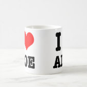 ALOE IM HERZEN (LIEBE) KAFFEETASSE (Mittel)