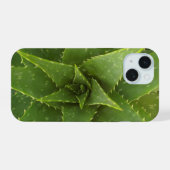 Aloe iPhone 15 Hülle (Rückseite (Horizontal))
