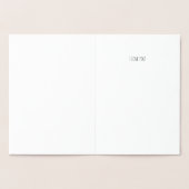 Aloe ist es, dass du suchst | Funny Romantik Folienkarte (Innenseite)