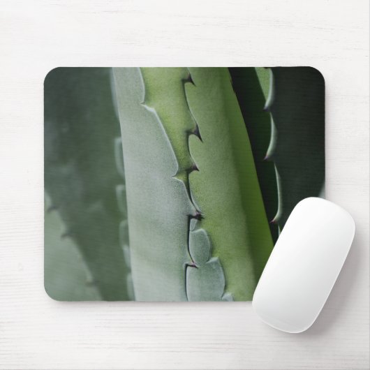 Aloe - Makrofotografie Mousepad (Mit Mouse)