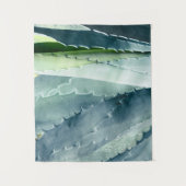 Aloe - Makrofotografie Wandteppich (Vorderseite)