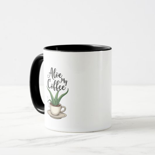 Aloe my caffee tasse (Vorderseite Links)
