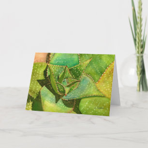 Aloe notecard karte