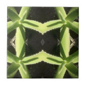 Aloe Pattern 3h Fliese (Vorderseite)