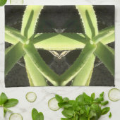 Aloe Pattern 3h Geschirrtuch (Gefaltet)