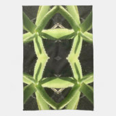 Aloe Pattern 3h Geschirrtuch (Vertikal)