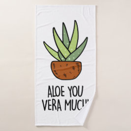 Aloe Vera Badhandtuch Set