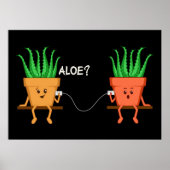 Aloe Vera Barber Poster (Vorne)