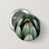Aloe Vera Foto Pflanze Lover Round Abzeichen Button (Vorne & Hinten)