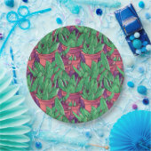 Aloe Vera in Pots Pattern Pappteller (Party)