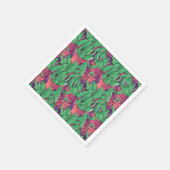 Aloe Vera in Pots Pattern Serviette (Ecke)